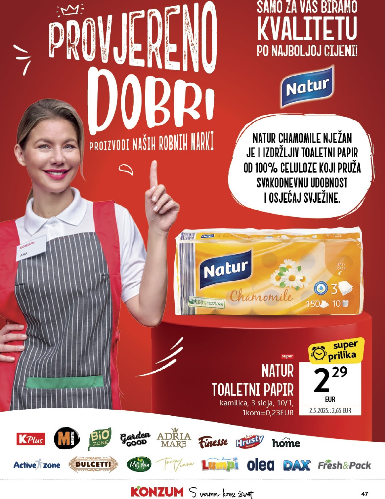 konzum - Budući Konzum letak vrijedi od srijede 15.04.2026 do utorka 21.04.2026 - page: 47