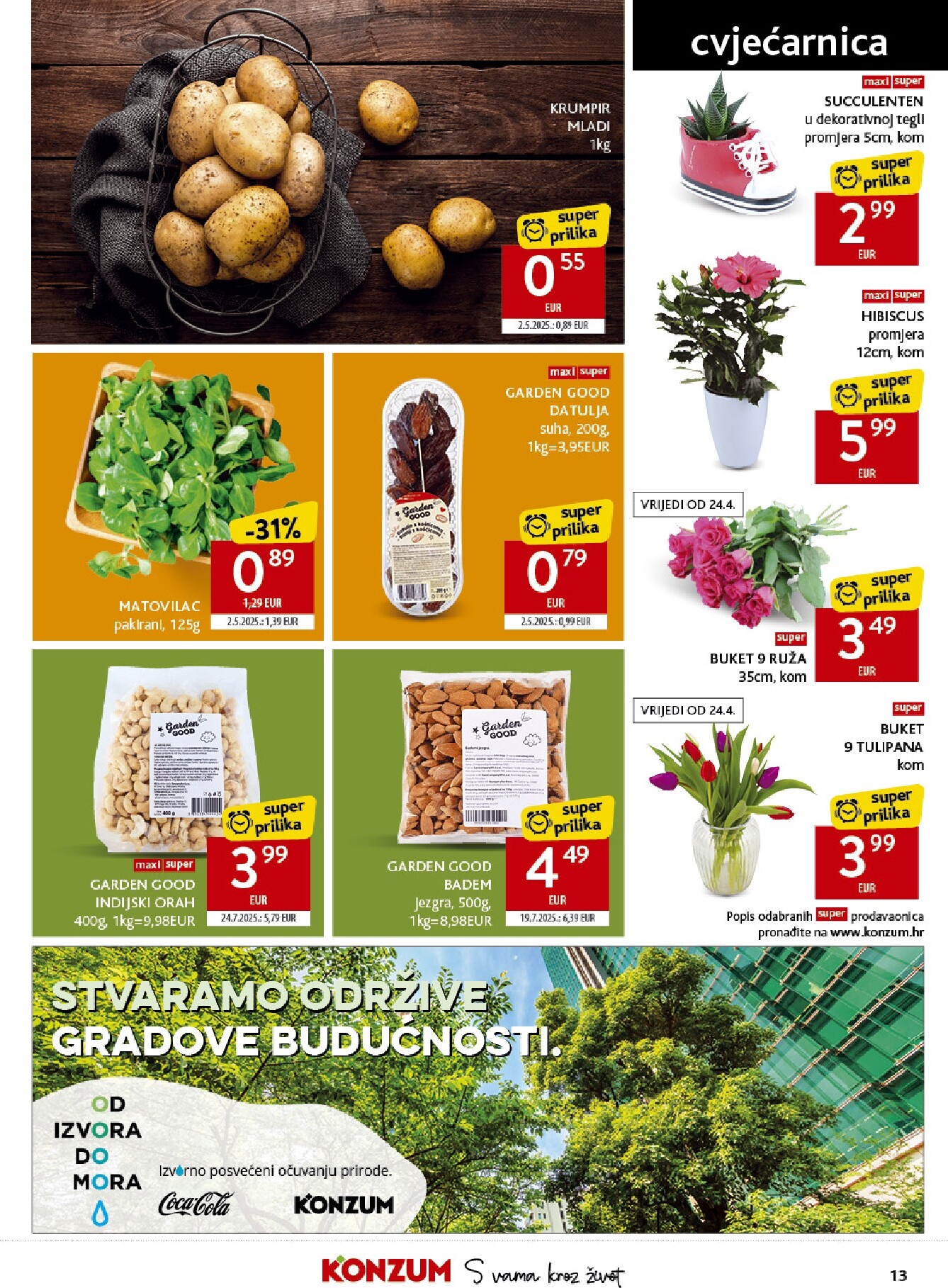 konzum - Budući Konzum letak vrijedi od srijede 22.04.2026 do utorka 28.04.2026 - page: 13