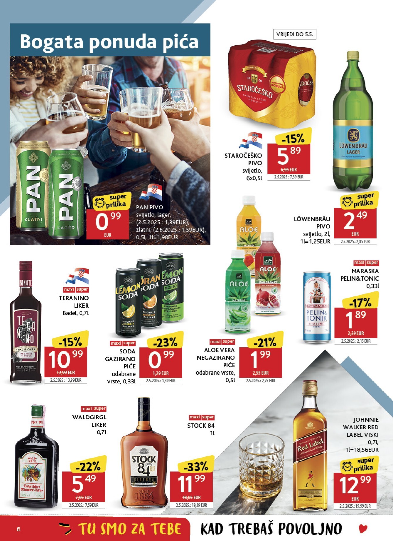 konzum - Budući Konzum letak vrijedi od srijede 22.04.2026 do utorka 28.04.2026 - page: 6
