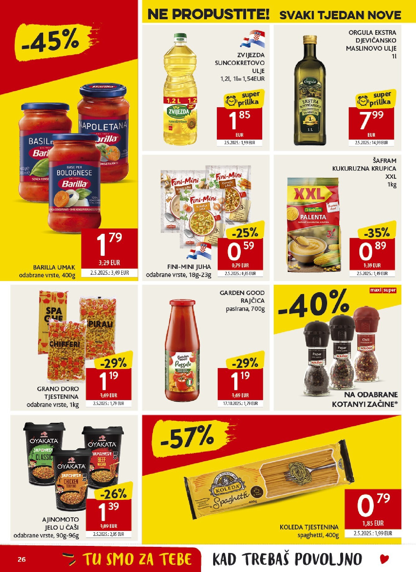 konzum - Budući Konzum letak vrijedi od srijede 22.04.2026 do utorka 28.04.2026 - page: 26
