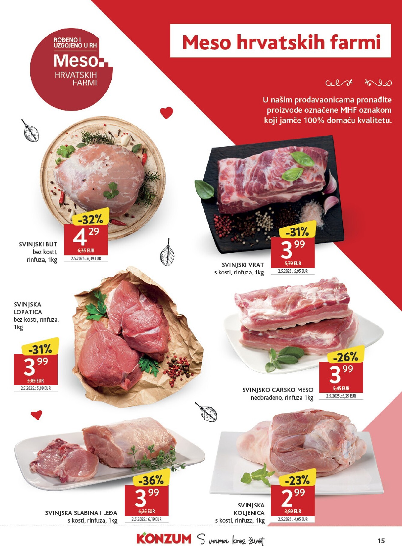 konzum - Aktualni Konzum katalog vrijedi od srijede 15.04.2026 do utorka 21.04.2026 - page: 15