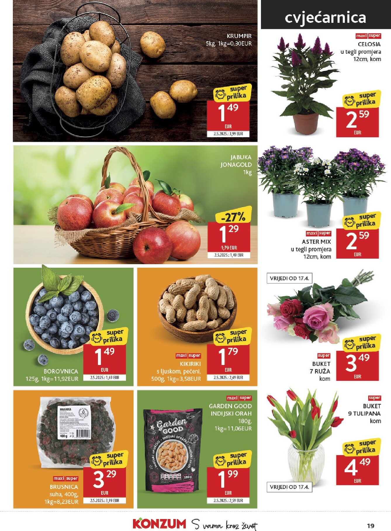 konzum - Aktualni Konzum katalog vrijedi od srijede 15.04.2026 do utorka 21.04.2026 - page: 19