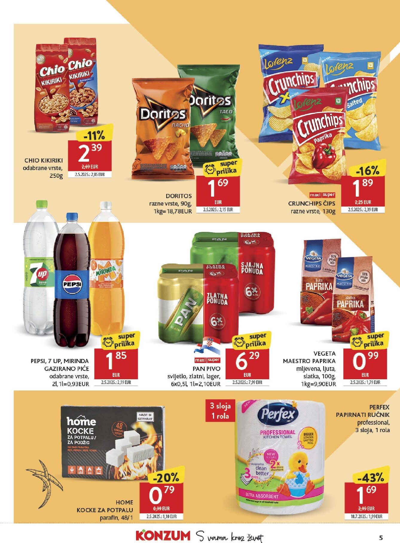 konzum - Aktualni Konzum katalog vrijedi od srijede 15.04.2026 do utorka 21.04.2026 - page: 5