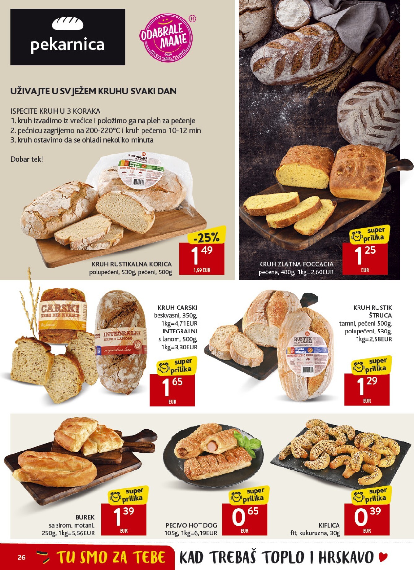 konzum - Aktualni Konzum katalog vrijedi od srijede 15.04.2026 do utorka 21.04.2026 - page: 26