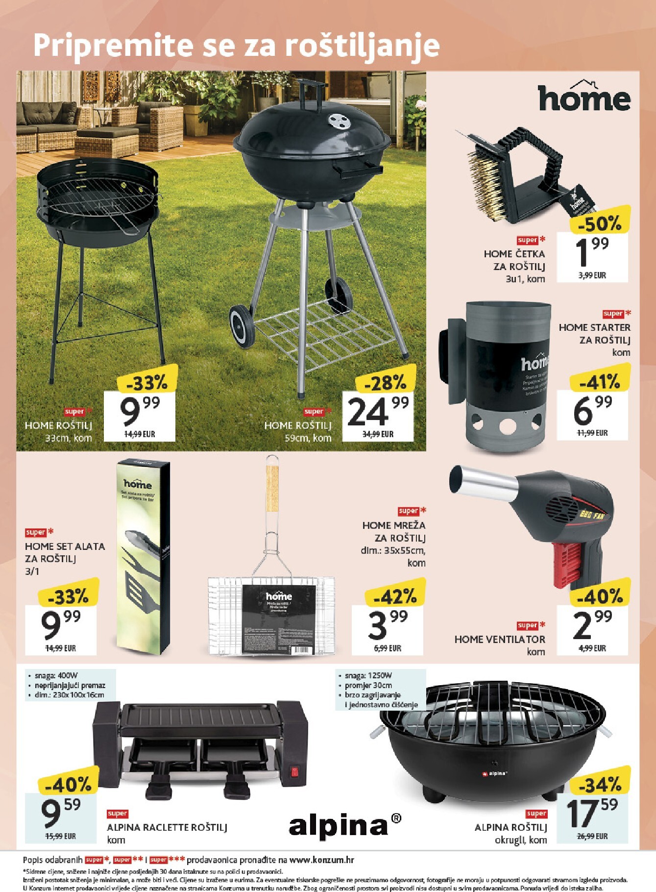 konzum - Aktualni Konzum - Katalog uređenje doma katalog vrijedi od ponedjeljka 27.04.2026 do nedjelje 31.05.2026 - page: 16