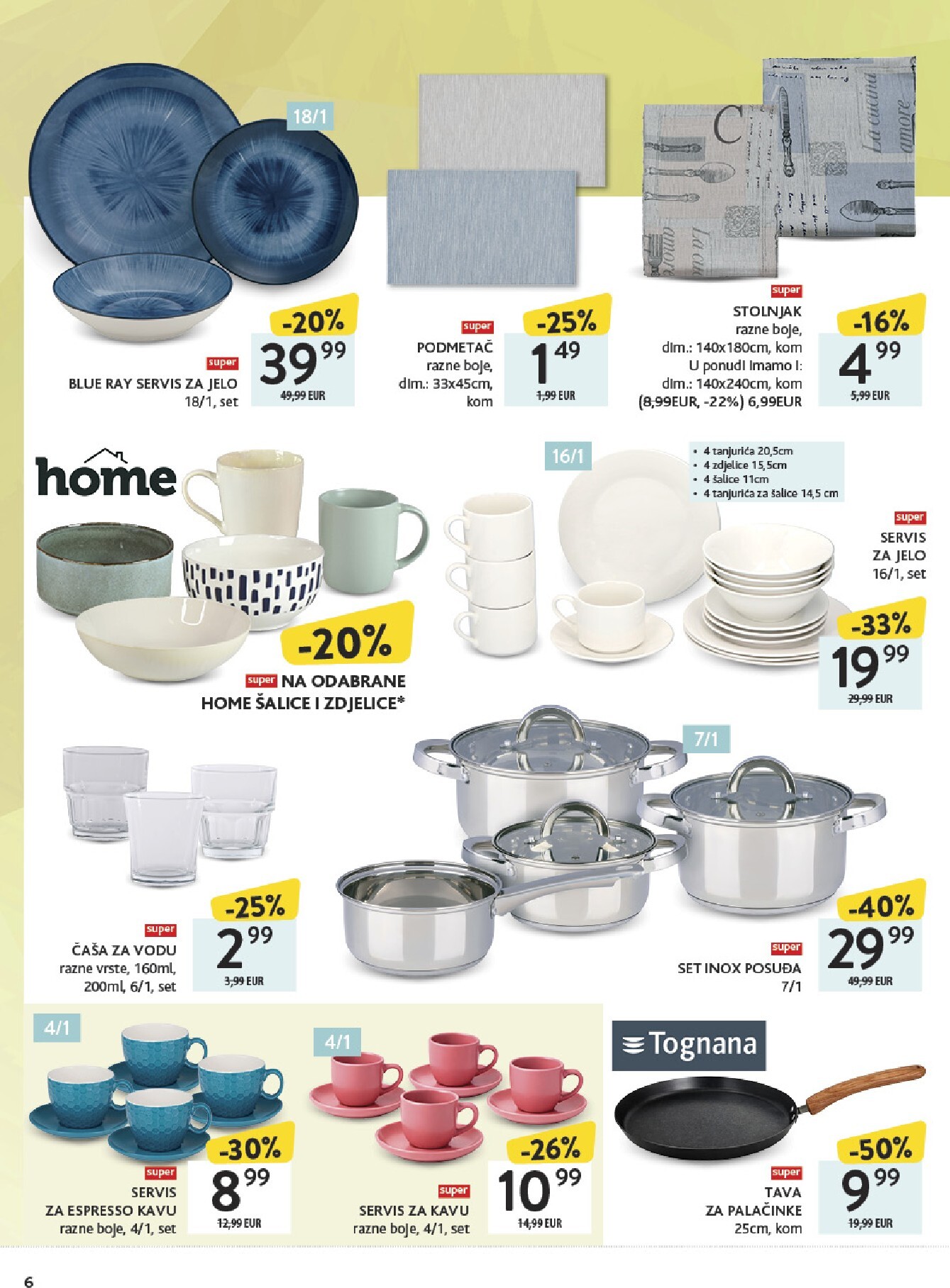 konzum - Aktualni Konzum - Katalog uređenje doma katalog vrijedi od ponedjeljka 27.04.2026 do nedjelje 31.05.2026 - page: 6