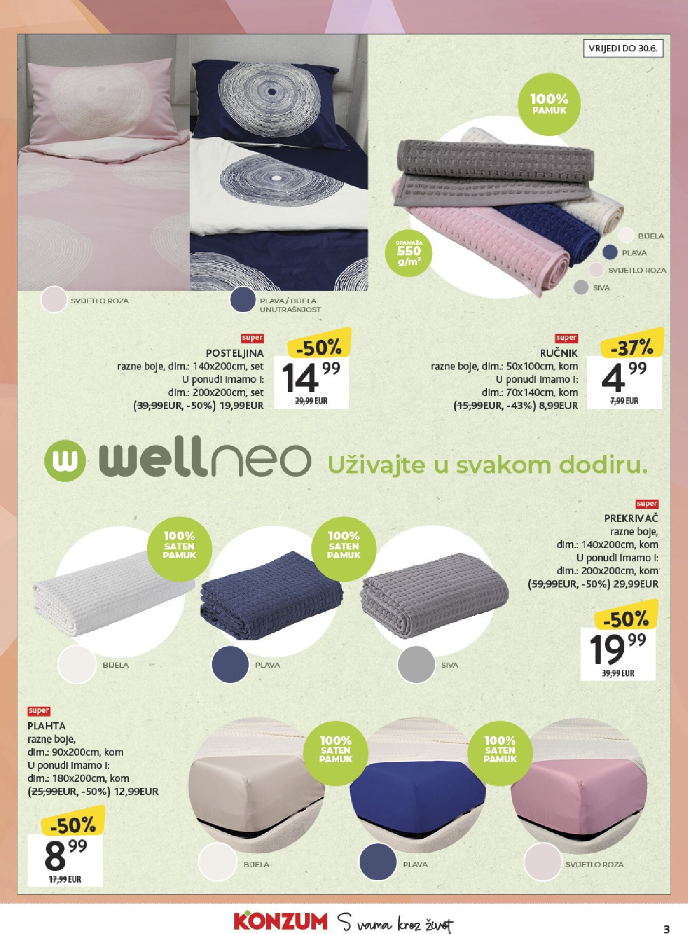 konzum - Aktualni Konzum - Katalog uređenje doma katalog vrijedi od ponedjeljka 27.04.2026 do nedjelje 31.05.2026 - page: 3