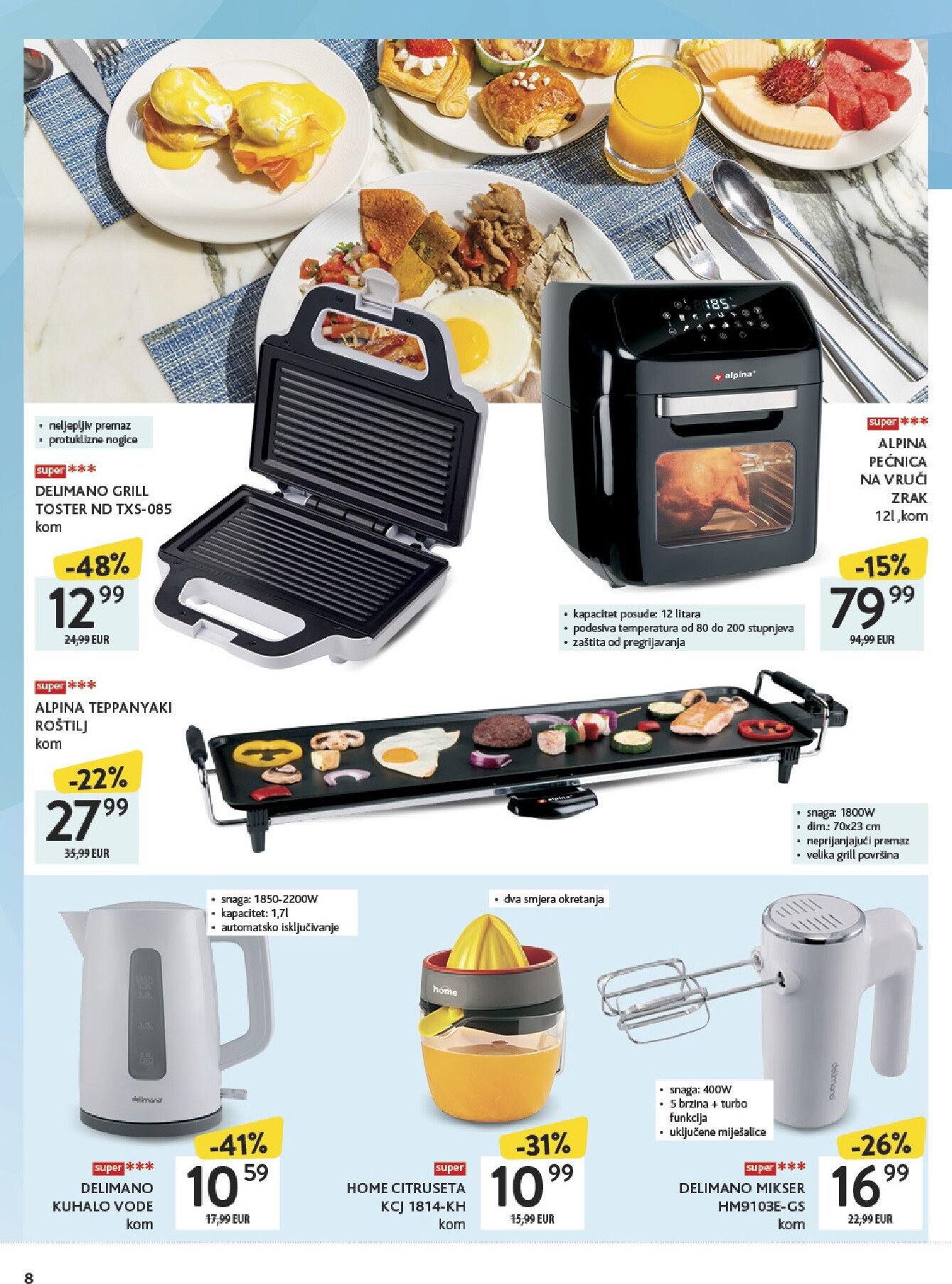 konzum - Aktualni Konzum - Katalog uređenje doma katalog vrijedi od ponedjeljka 27.04.2026 do nedjelje 31.05.2026 - page: 8