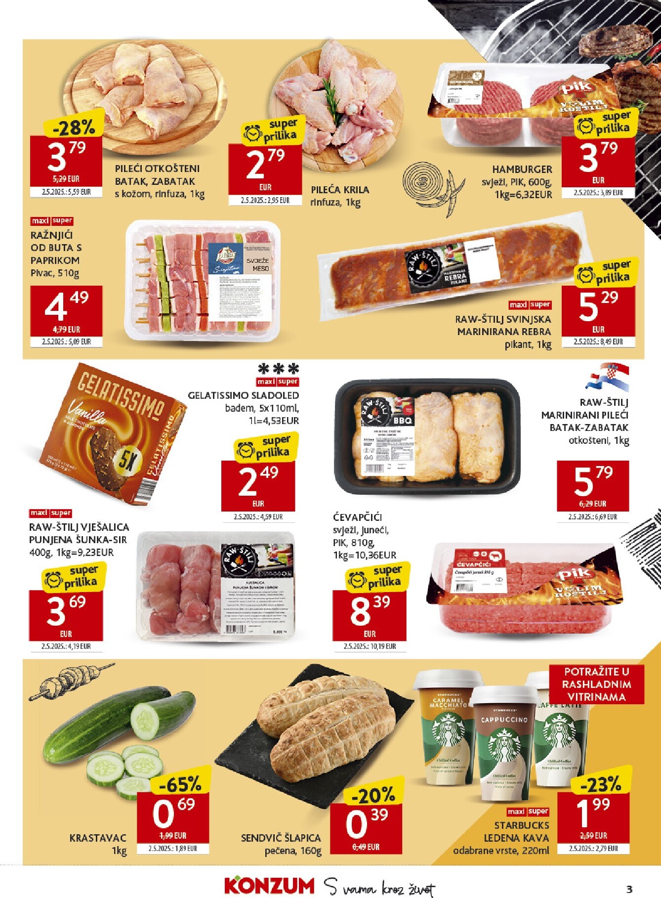 konzum - Budući Konzum letak vrijedi od srijede 29.04.2026 do utorka 05.05.2026 - page: 3