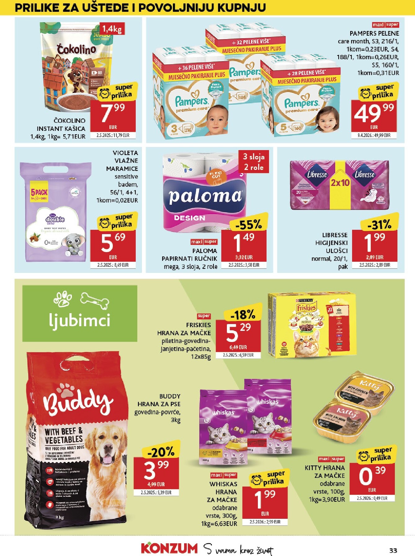 konzum - Budući Konzum letak vrijedi od srijede 29.04.2026 do utorka 05.05.2026 - page: 33
