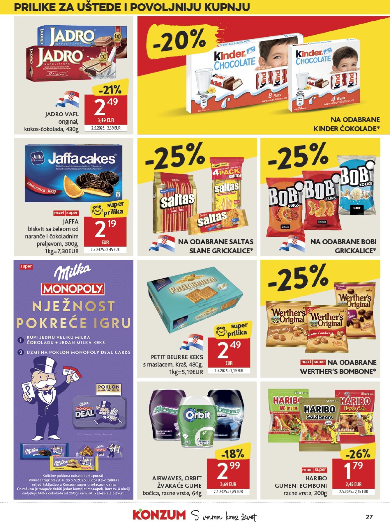 konzum - Budući Konzum letak vrijedi od srijede 29.04.2026 do utorka 05.05.2026 - page: 27