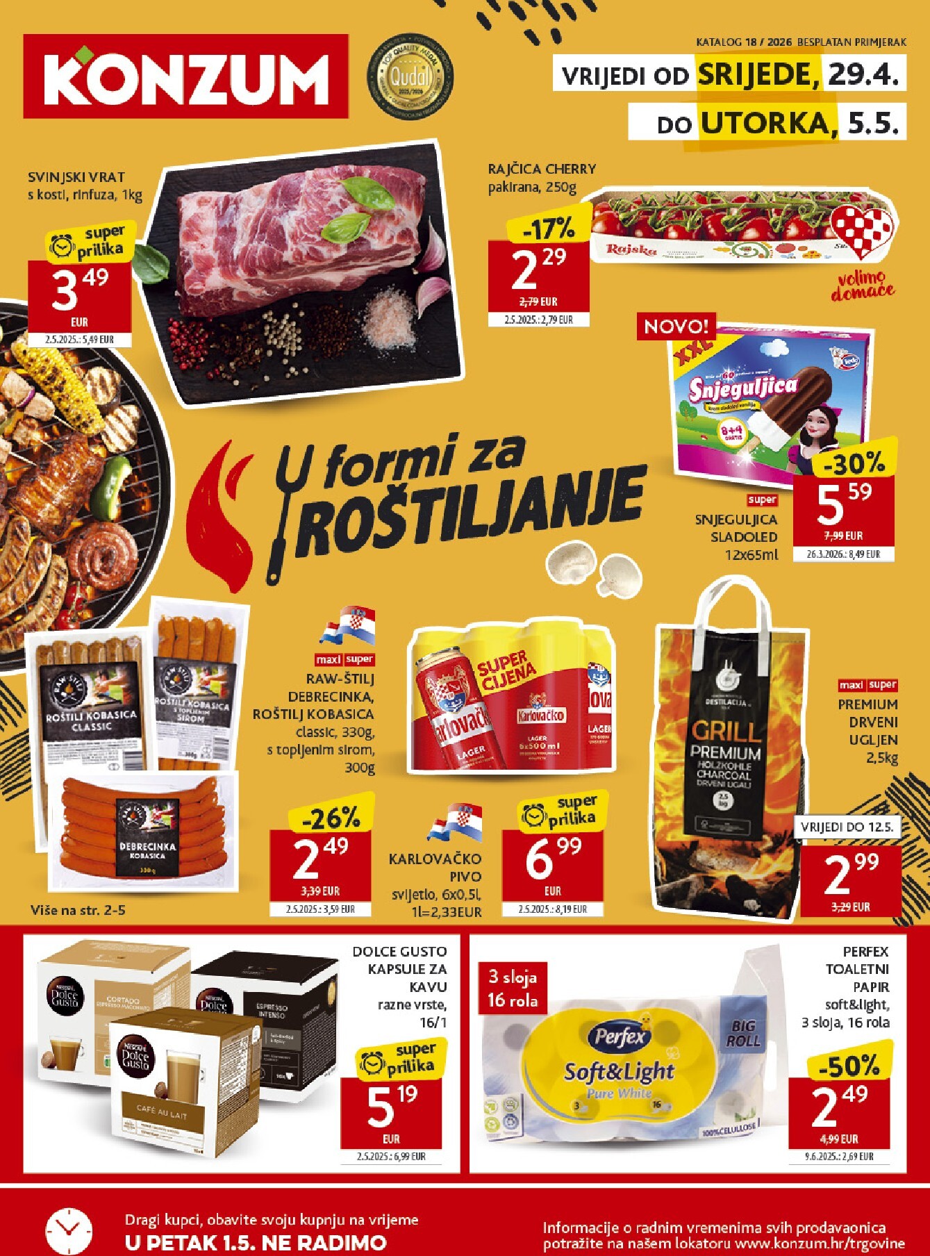 konzum - Budući Konzum letak vrijedi od srijede 29.04.2026 do utorka 05.05.2026