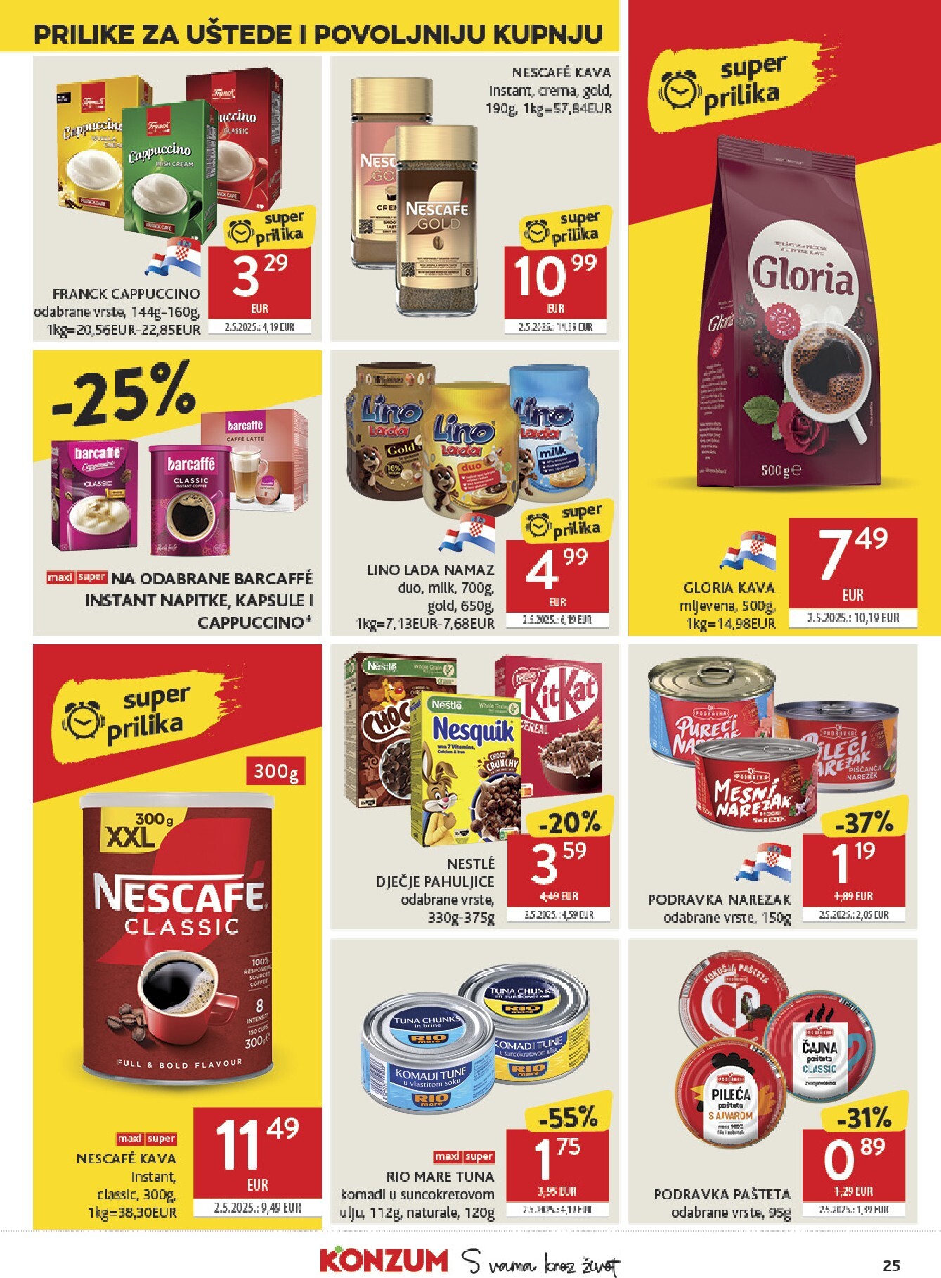 konzum - Budući Konzum letak vrijedi od srijede 29.04.2026 do utorka 05.05.2026 - page: 25