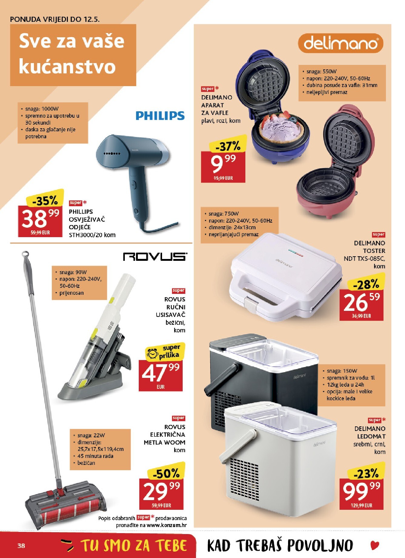 konzum - Budući Konzum letak vrijedi od srijede 29.04.2026 do utorka 05.05.2026 - page: 38