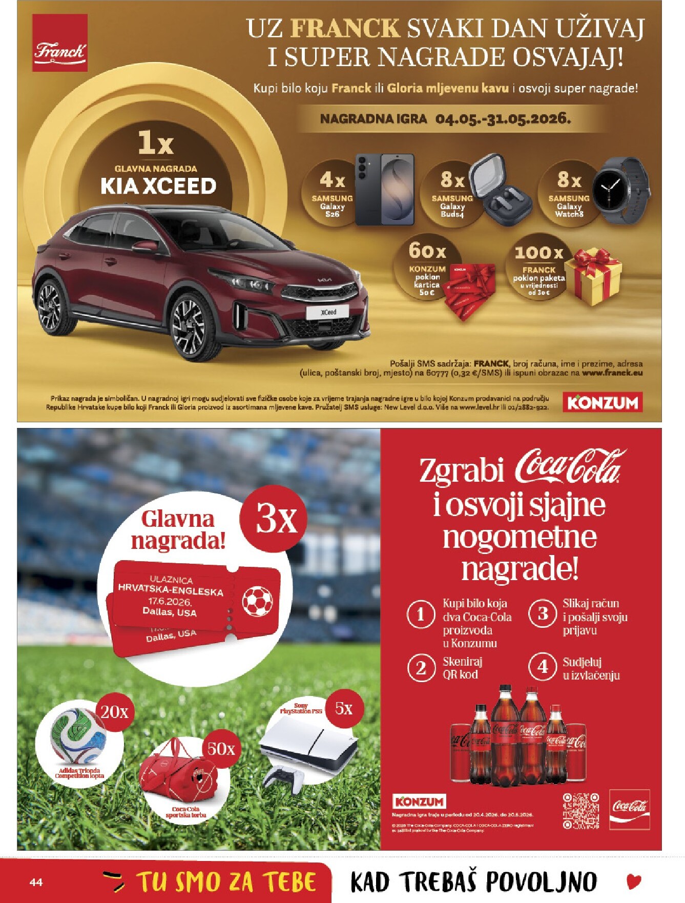konzum - Budući Konzum letak vrijedi od srijede 29.04.2026 do utorka 05.05.2026 - page: 44
