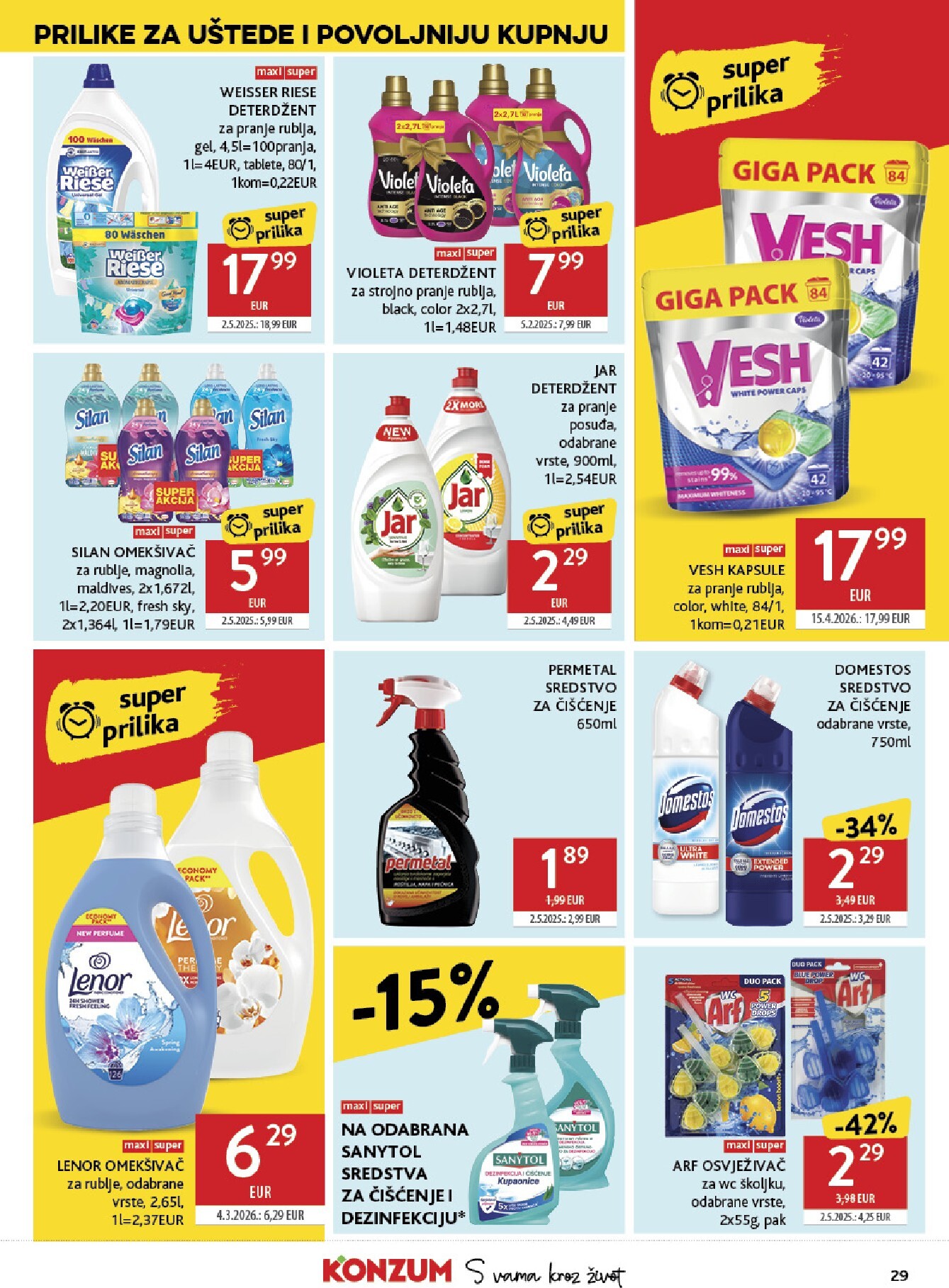 konzum - Budući Konzum letak vrijedi od srijede 29.04.2026 do utorka 05.05.2026 - page: 29