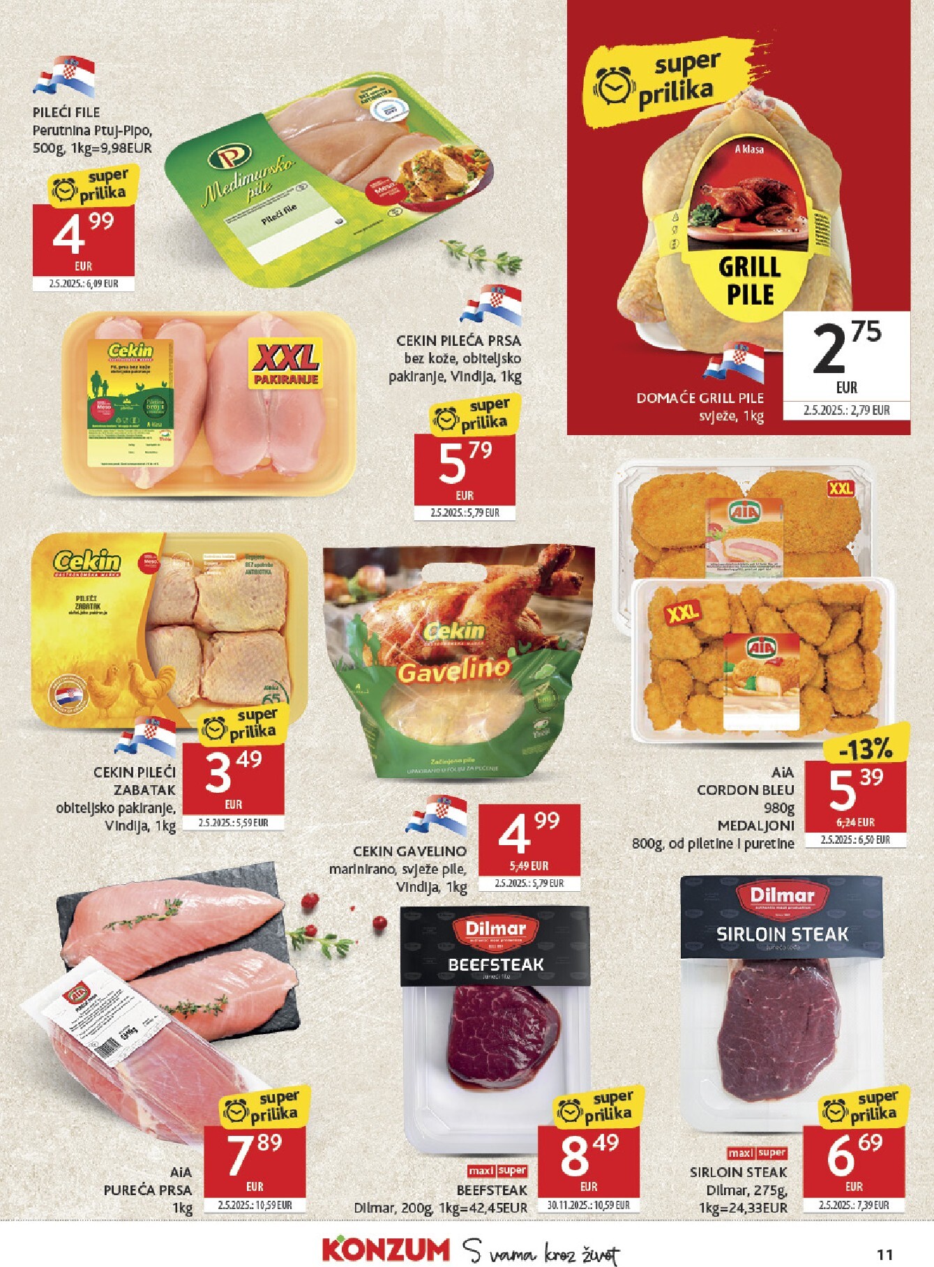 konzum - Budući Konzum letak vrijedi od srijede 29.04.2026 do utorka 05.05.2026 - page: 11
