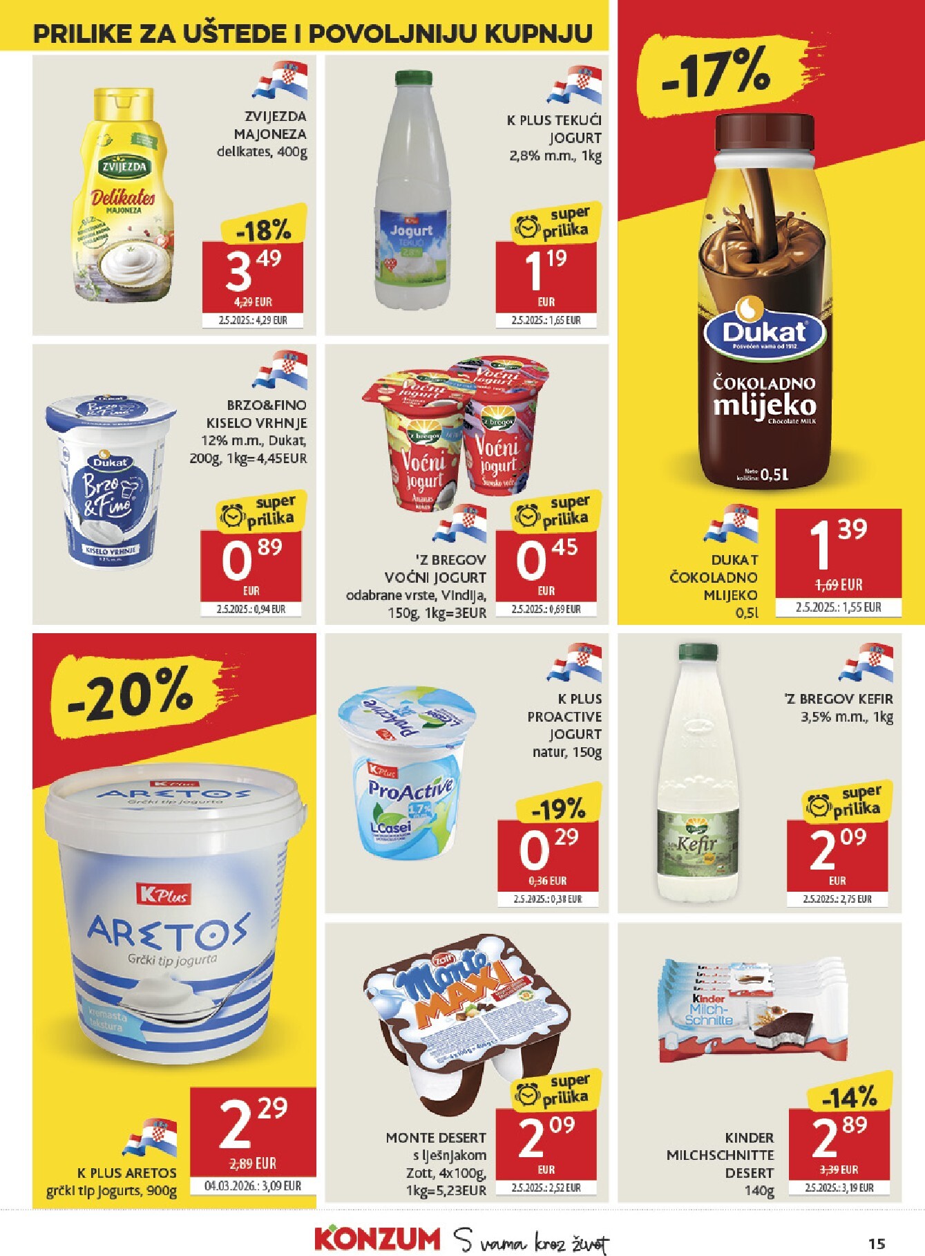 konzum - Budući Konzum letak vrijedi od srijede 29.04.2026 do utorka 05.05.2026 - page: 15