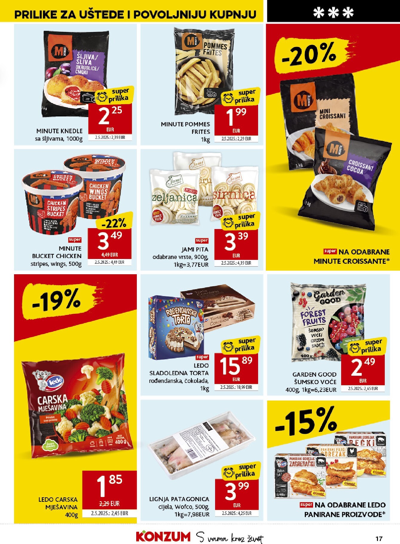 konzum - Aktualni Konzum katalog vrijedi od srijede 22.04.2026 do utorka 28.04.2026 - page: 17