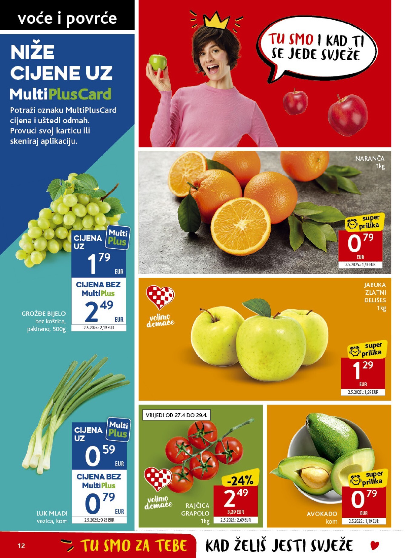 konzum - Aktualni Konzum katalog vrijedi od srijede 22.04.2026 do utorka 28.04.2026 - page: 12