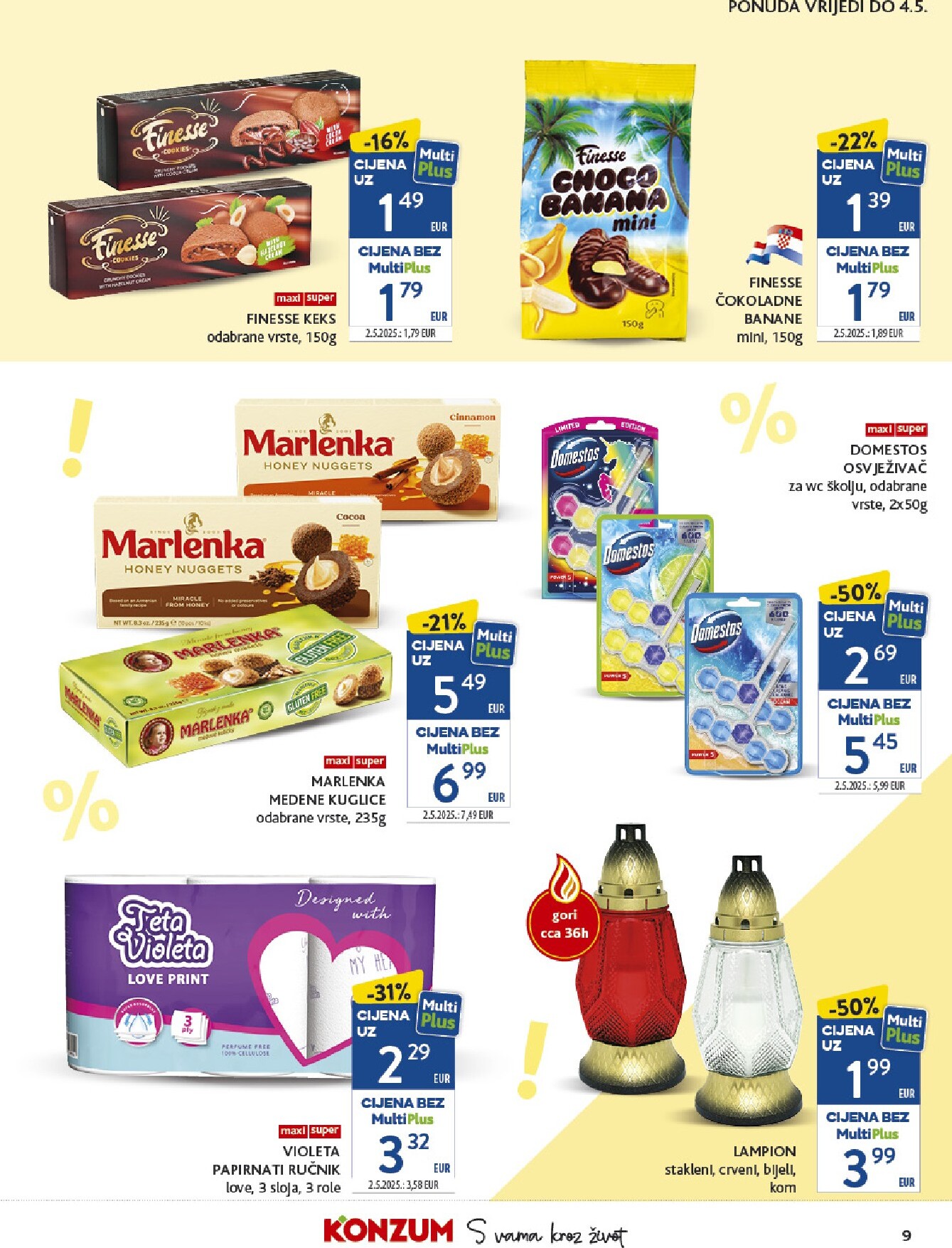 konzum - Aktualni Konzum katalog vrijedi od srijede 22.04.2026 do utorka 28.04.2026 - page: 9