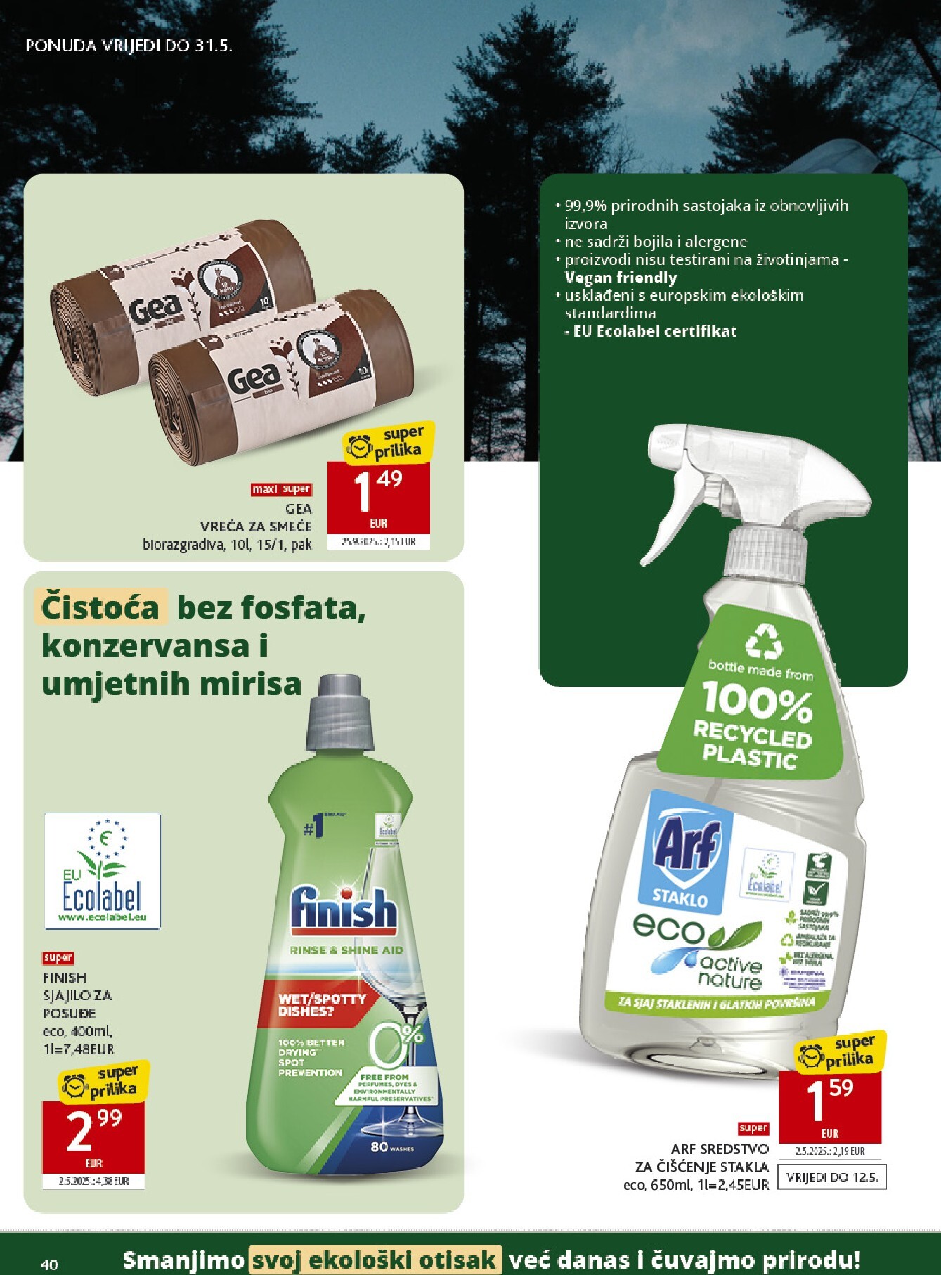 konzum - Aktualni Konzum katalog vrijedi od srijede 22.04.2026 do utorka 28.04.2026 - page: 40