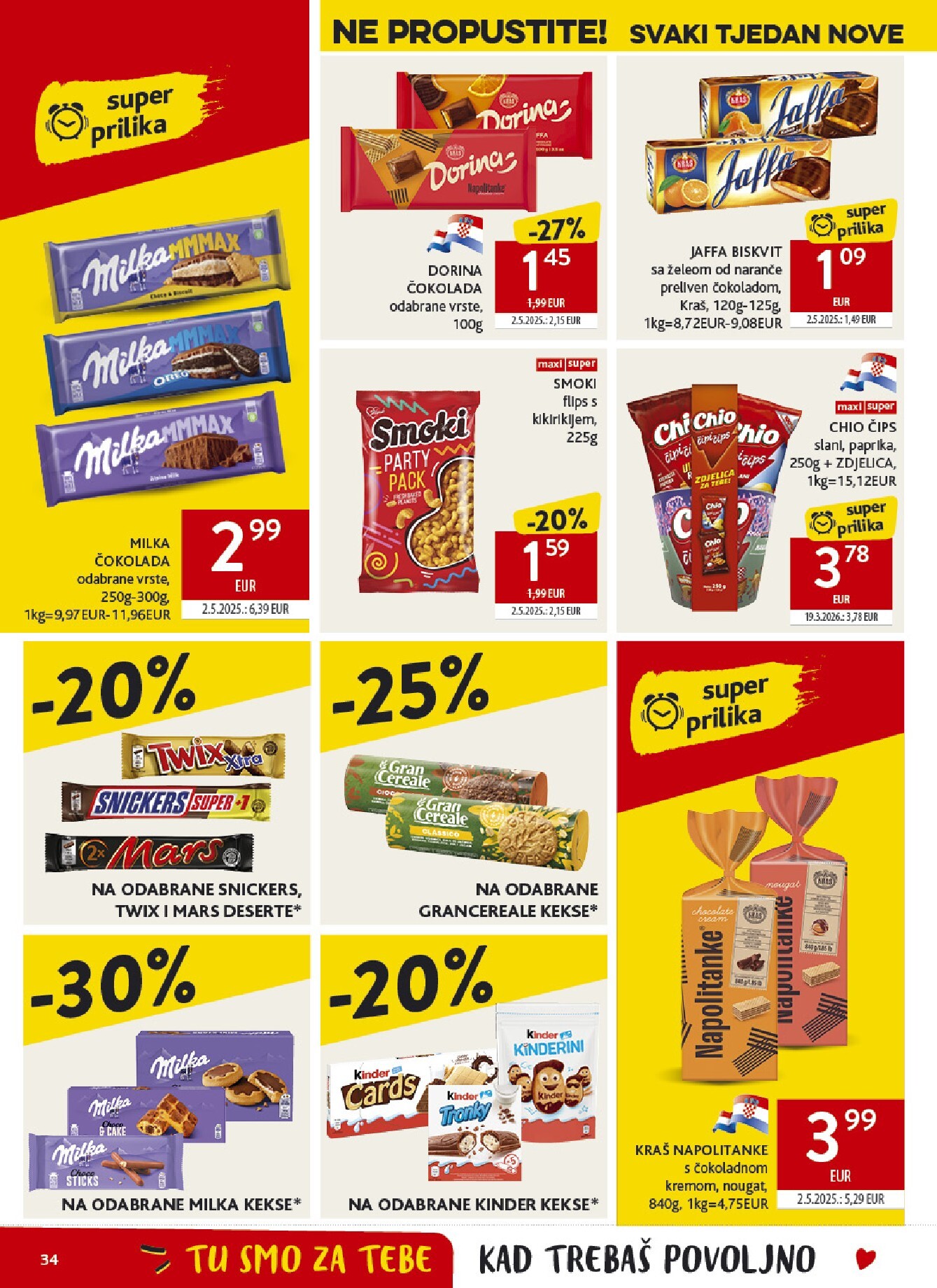 konzum - Aktualni Konzum katalog vrijedi od srijede 22.04.2026 do utorka 28.04.2026 - page: 34