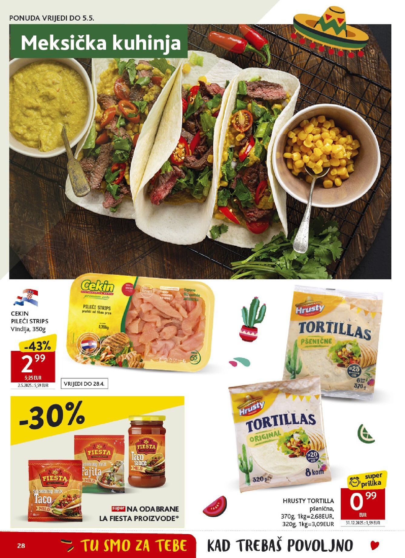 konzum - Aktualni Konzum katalog vrijedi od srijede 22.04.2026 do utorka 28.04.2026 - page: 28