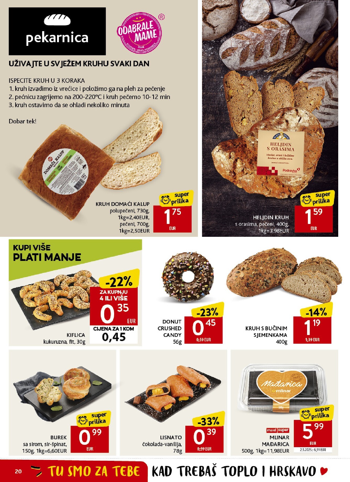 konzum - Aktualni Konzum katalog vrijedi od srijede 22.04.2026 do utorka 28.04.2026 - page: 20