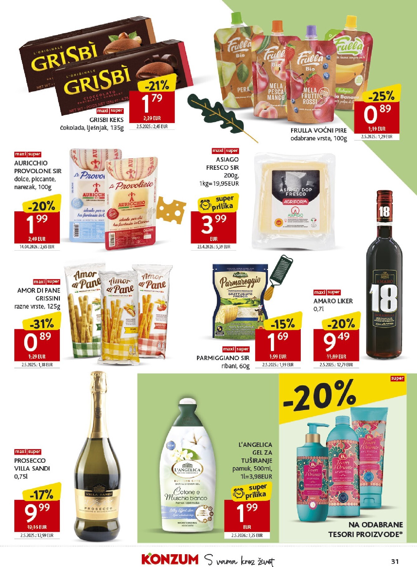 konzum - Budući Konzum letak vrijedi od srijede 06.05.2026 do utorka 12.05.2026 - page: 31