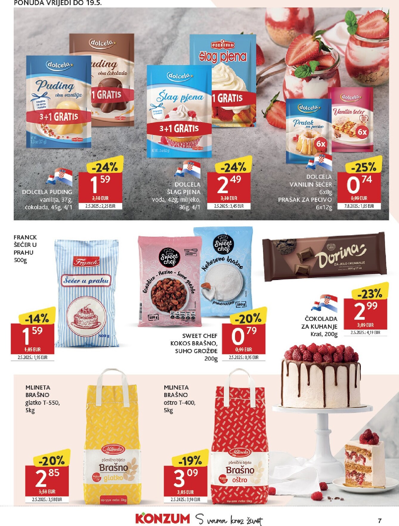 konzum - Budući Konzum letak vrijedi od srijede 06.05.2026 do utorka 12.05.2026 - page: 7