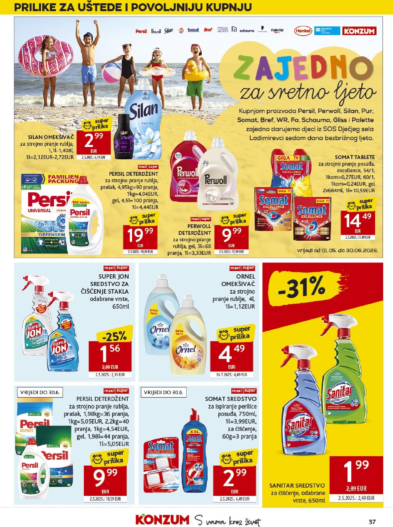 konzum - Budući Konzum letak vrijedi od srijede 06.05.2026 do utorka 12.05.2026 - page: 37