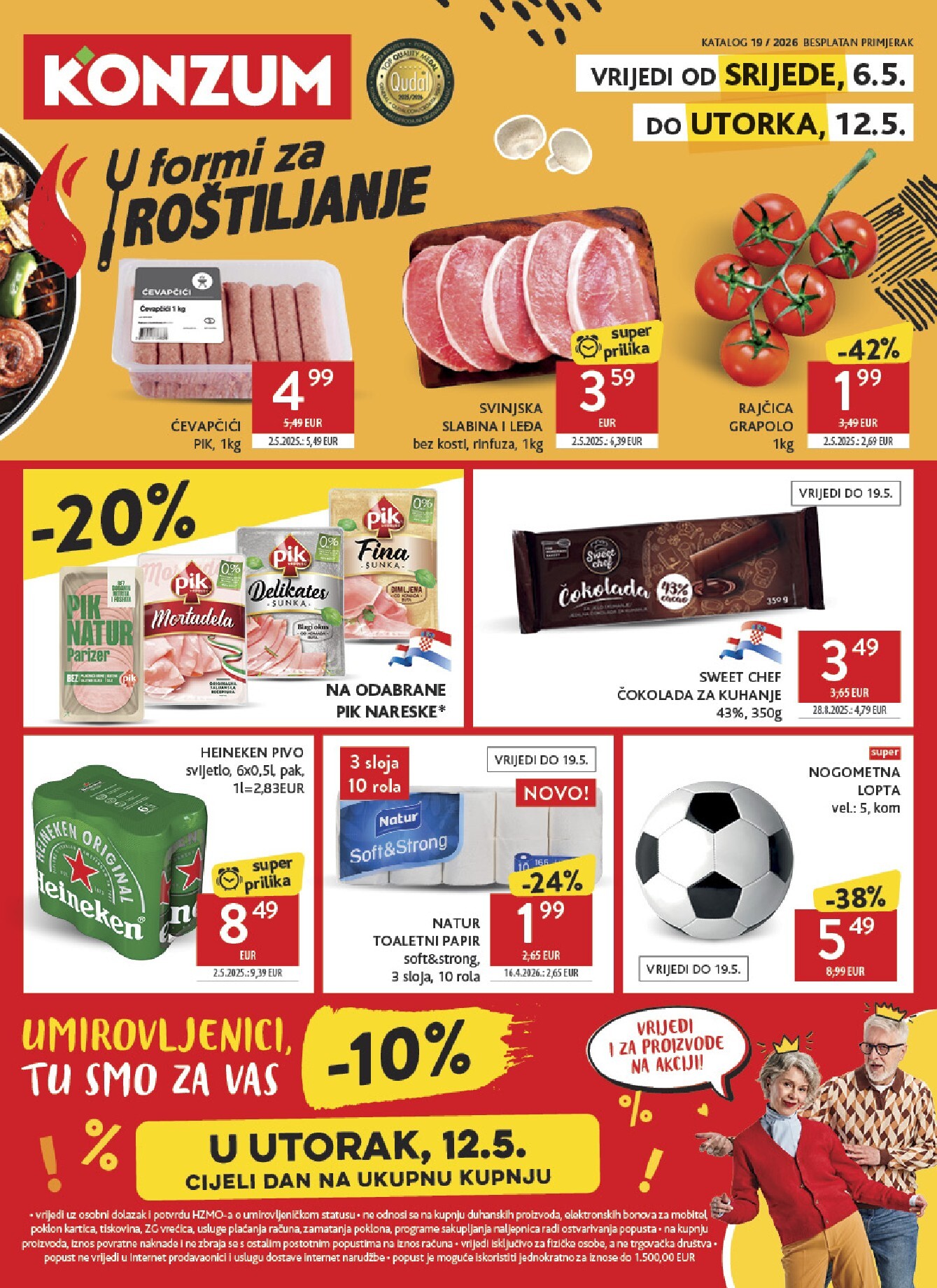 konzum - Budući Konzum letak vrijedi od srijede 06.05.2026 do utorka 12.05.2026
