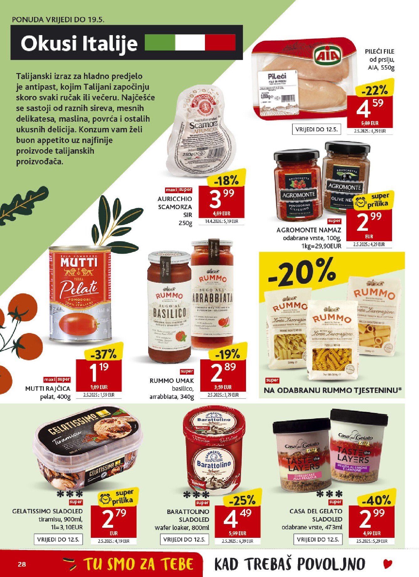 konzum - Budući Konzum letak vrijedi od srijede 06.05.2026 do utorka 12.05.2026 - page: 28