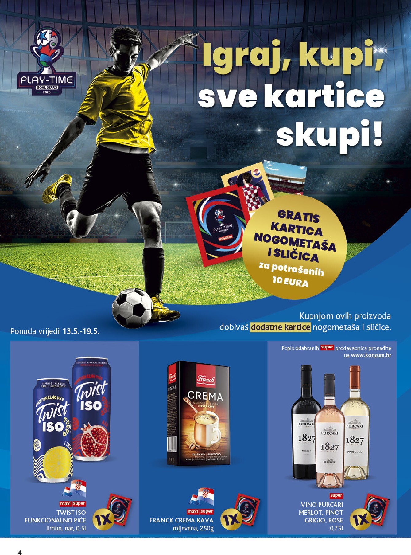 konzum - Budući Konzum letak vrijedi od srijede 13.05.2026 do utorka 19.05.2026 - page: 4