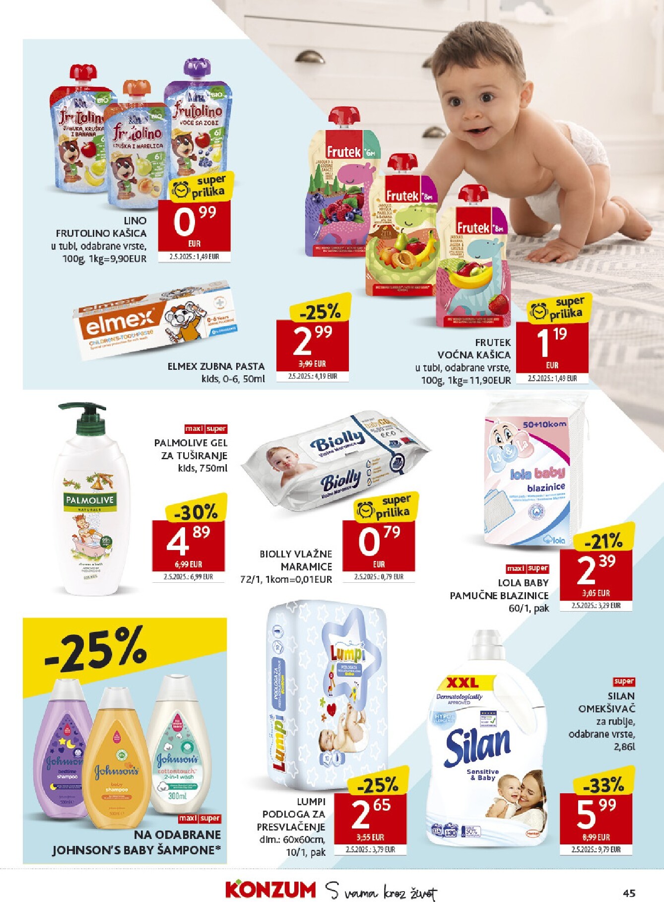konzum - Budući Konzum letak vrijedi od srijede 13.05.2026 do utorka 19.05.2026 - page: 45