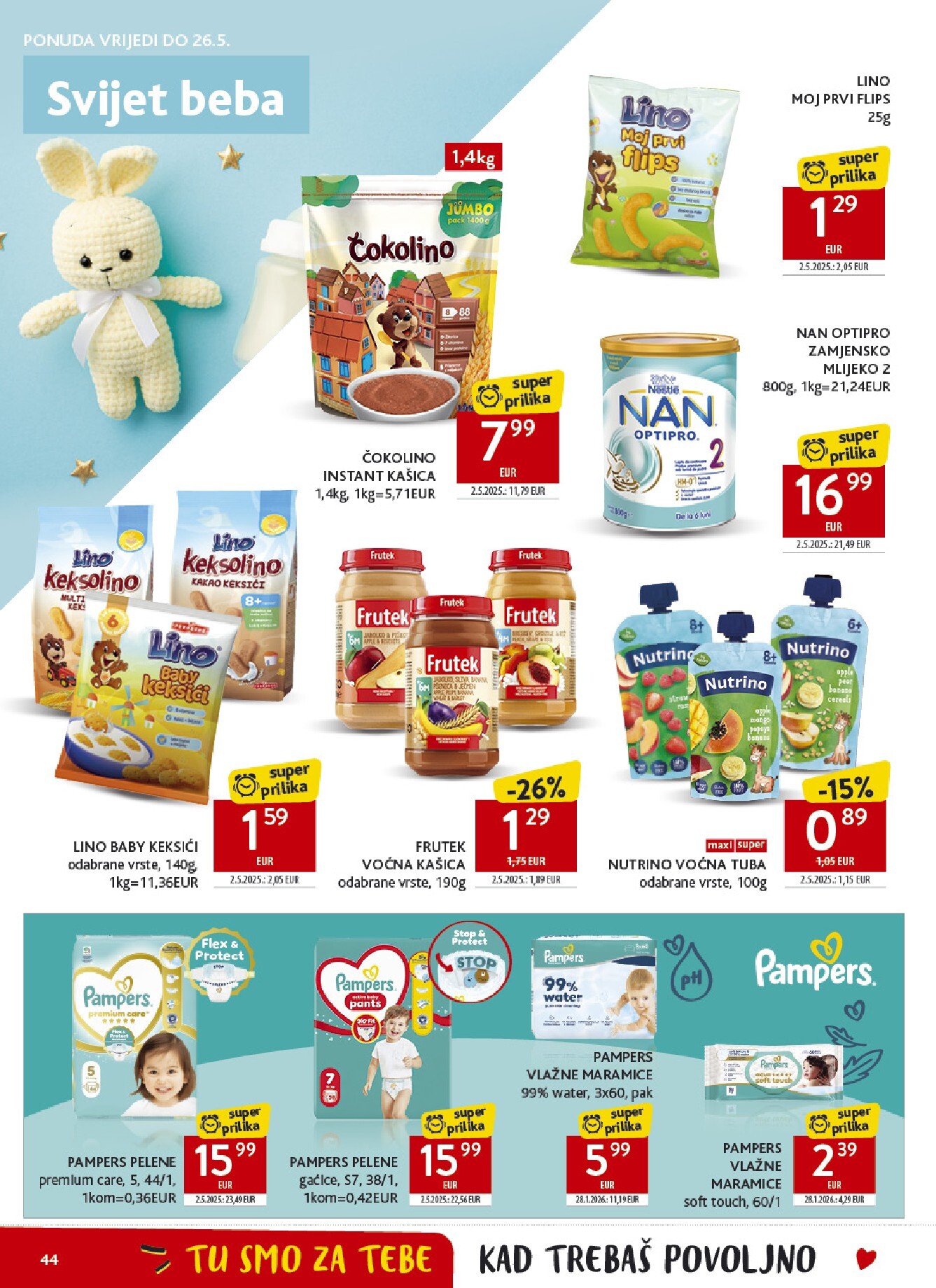 konzum - Budući Konzum letak vrijedi od srijede 13.05.2026 do utorka 19.05.2026 - page: 44