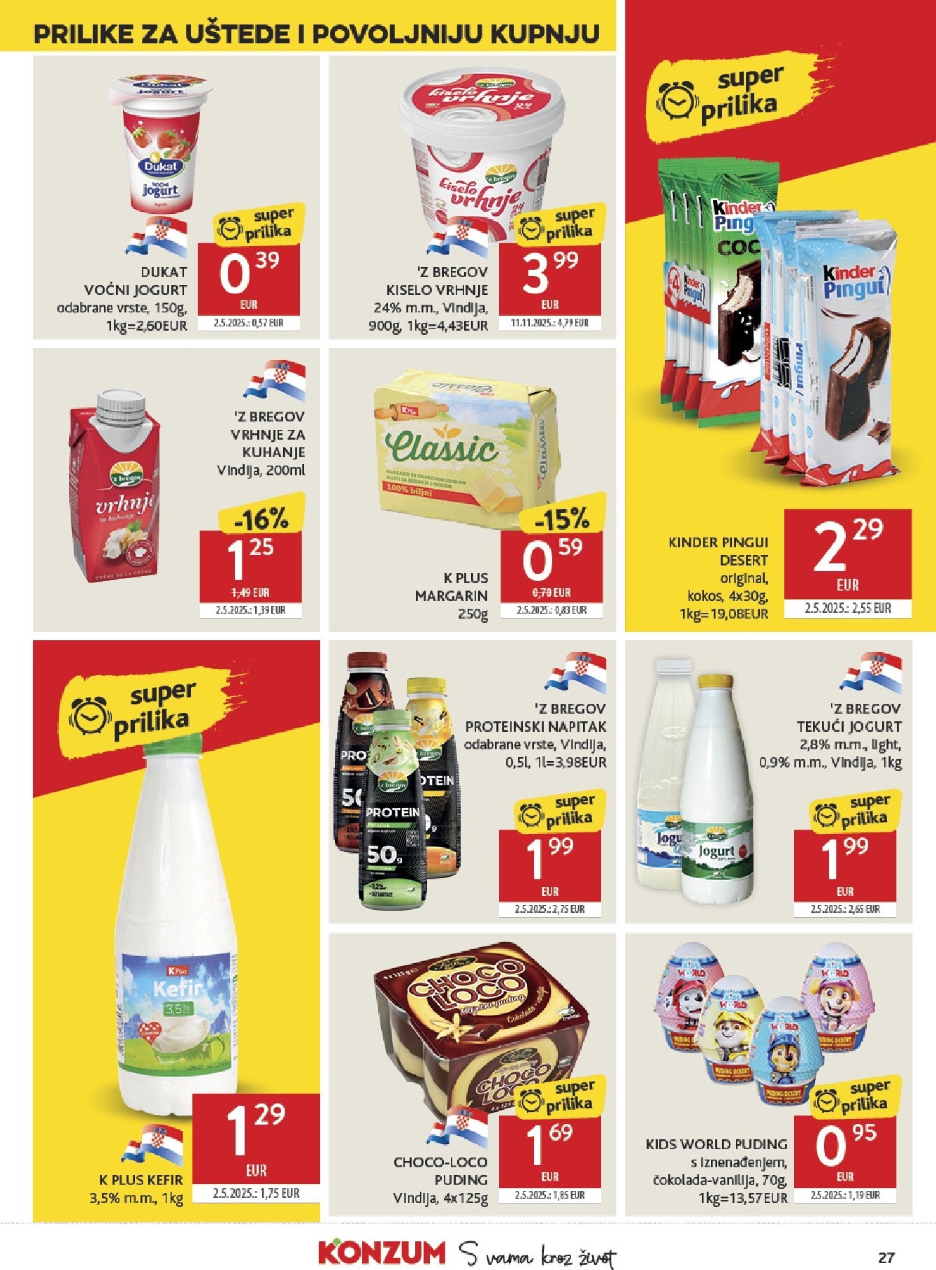 konzum - Budući Konzum letak vrijedi od srijede 13.05.2026 do utorka 19.05.2026 - page: 27