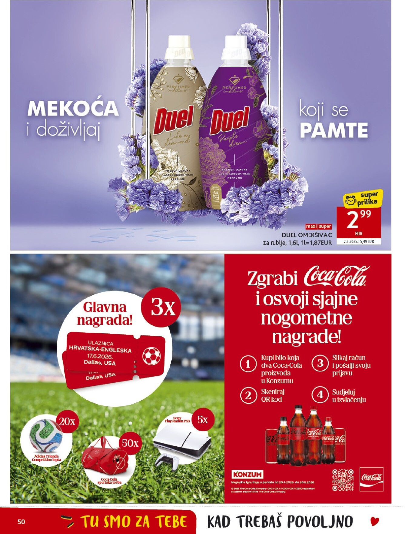 konzum - Budući Konzum letak vrijedi od srijede 13.05.2026 do utorka 19.05.2026 - page: 50