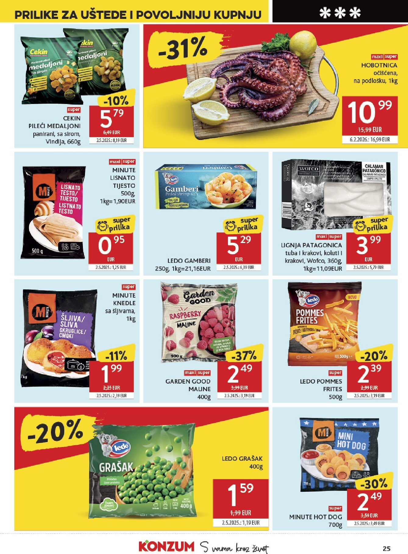 konzum - Budući Konzum letak vrijedi od srijede 13.05.2026 do utorka 19.05.2026 - page: 25