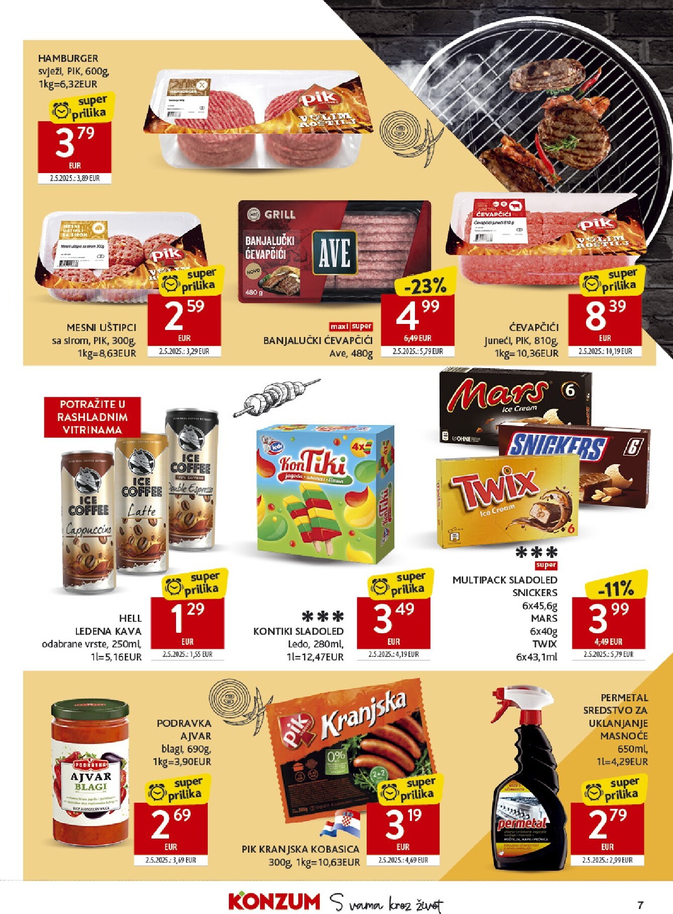 konzum - Budući Konzum letak vrijedi od srijede 13.05.2026 do utorka 19.05.2026 - page: 7