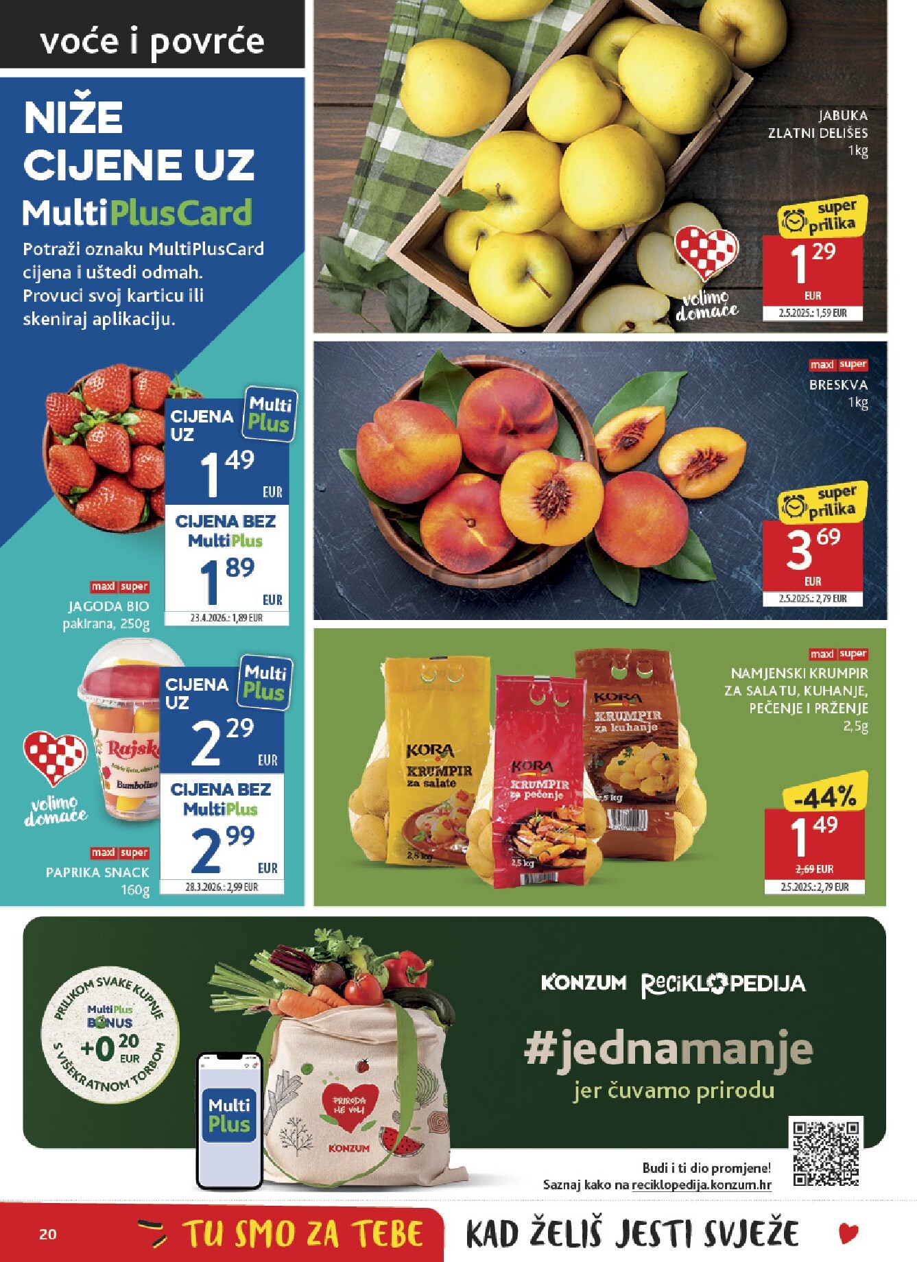 konzum - Budući Konzum letak vrijedi od srijede 13.05.2026 do utorka 19.05.2026 - page: 20