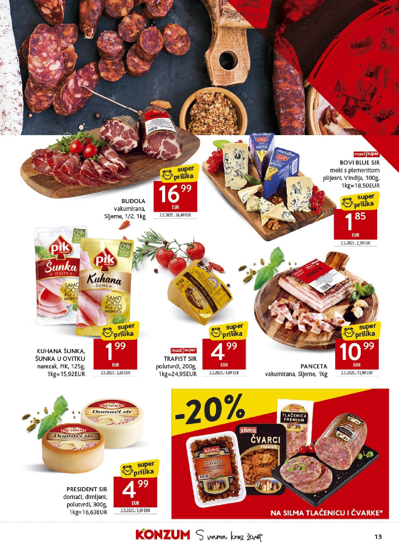 konzum - Budući Konzum letak vrijedi od srijede 13.05.2026 do utorka 19.05.2026 - page: 13