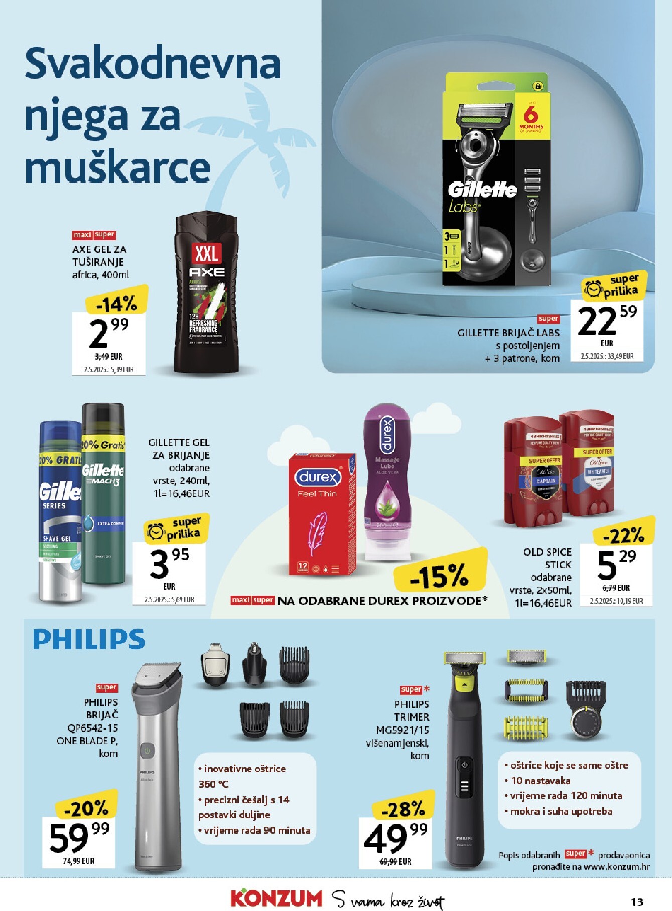 konzum - Aktualni Konzum - Katalog ljepota i njega katalog vrijedi od ponedjeljka 11.05.2026 do nedjelje 24.05.2026 - page: 13