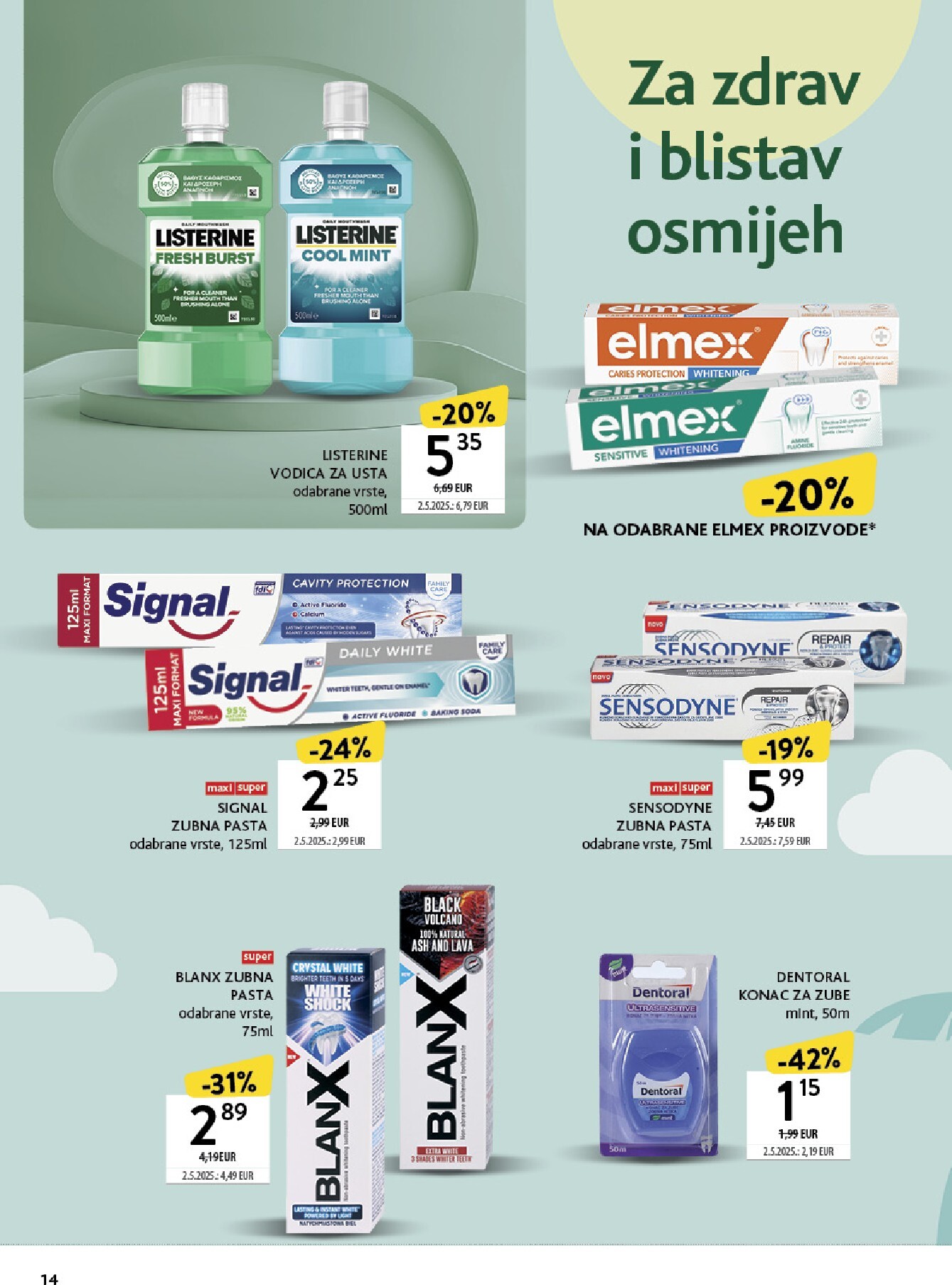 konzum - Aktualni Konzum - Katalog ljepota i njega katalog vrijedi od ponedjeljka 11.05.2026 do nedjelje 24.05.2026 - page: 14