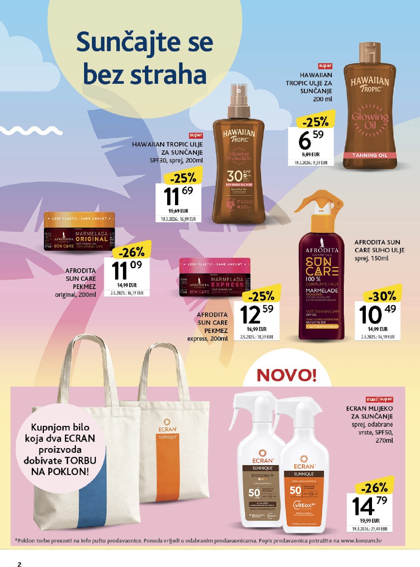 konzum - Aktualni Konzum - Katalog ljepota i njega katalog vrijedi od ponedjeljka 11.05.2026 do nedjelje 24.05.2026 - page: 2
