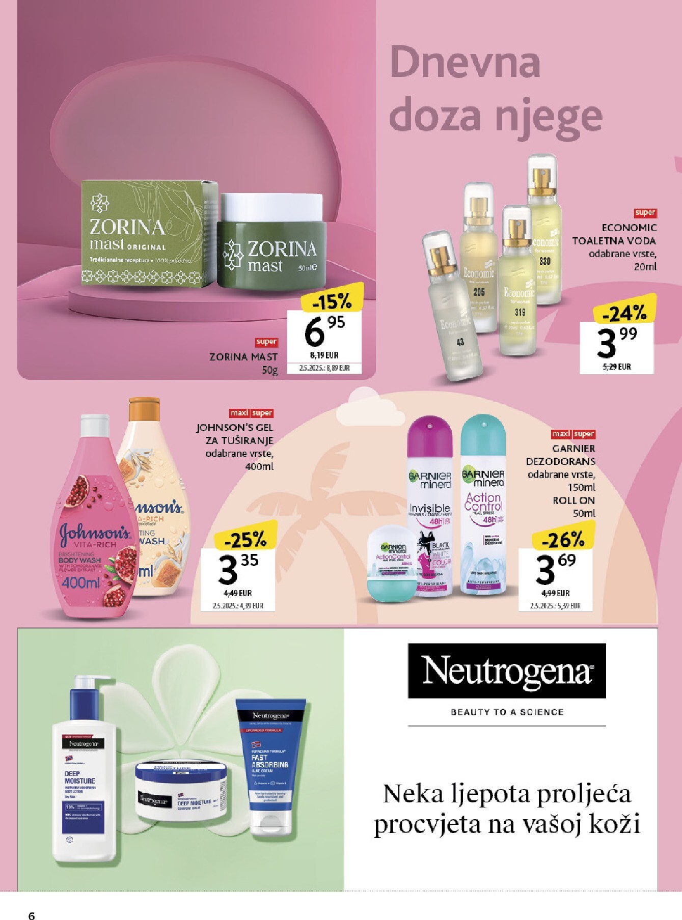 konzum - Aktualni Konzum - Katalog ljepota i njega katalog vrijedi od ponedjeljka 11.05.2026 do nedjelje 24.05.2026 - page: 6