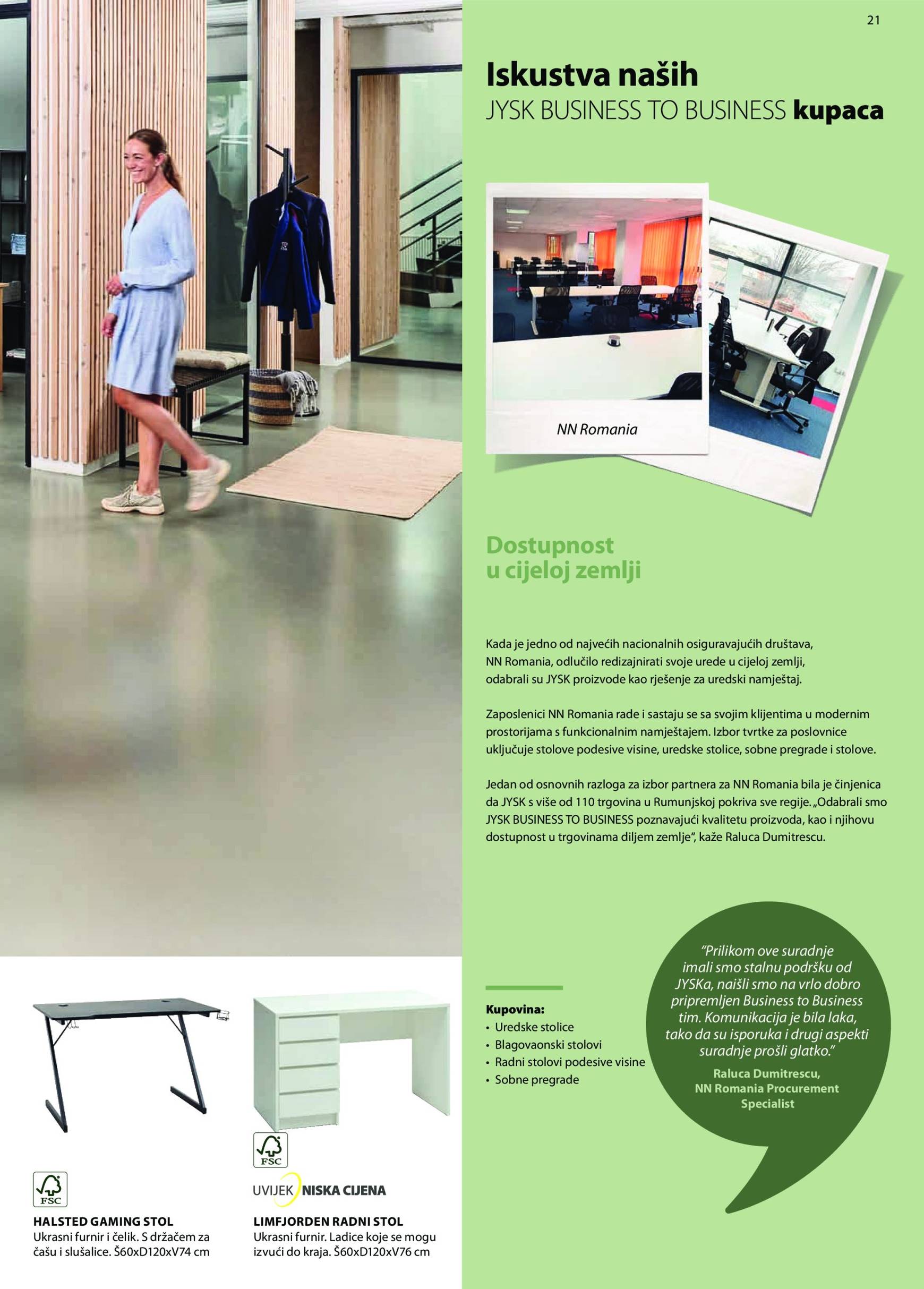 jysk - JYSK - Business to Business katalog vrijedi od 01.01. do 31.12. - page: 21