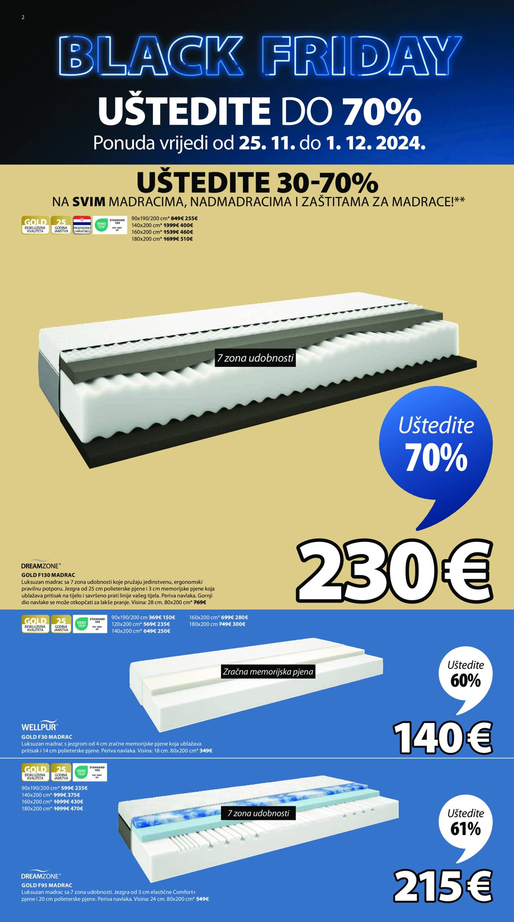 jysk - JYSK - Black Friday katalog vrijedi od 25.11. do 01.12. - page: 2