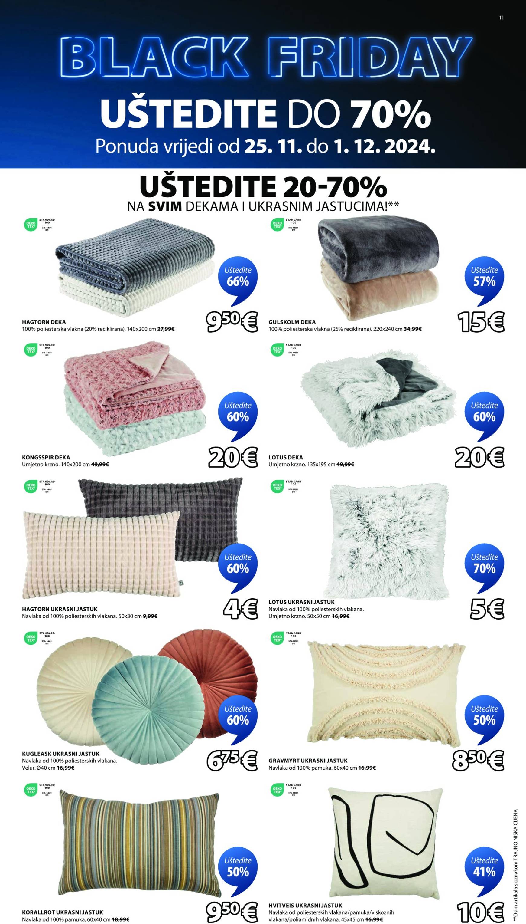 jysk - JYSK - Black Friday katalog vrijedi od 25.11. do 01.12. - page: 11